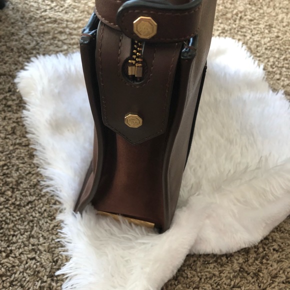 Louise et cie brown Jael  leather tote. - Picture 7 of 7